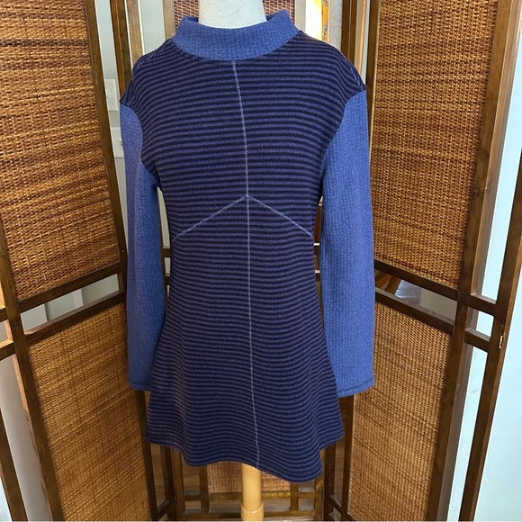 Prana Sweaters - NWT Prana Dress Josette Wool Blend Long Sleeve Sweater dress tunic Striped M
